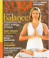 Yoga Journal: “Flavor of Fall”